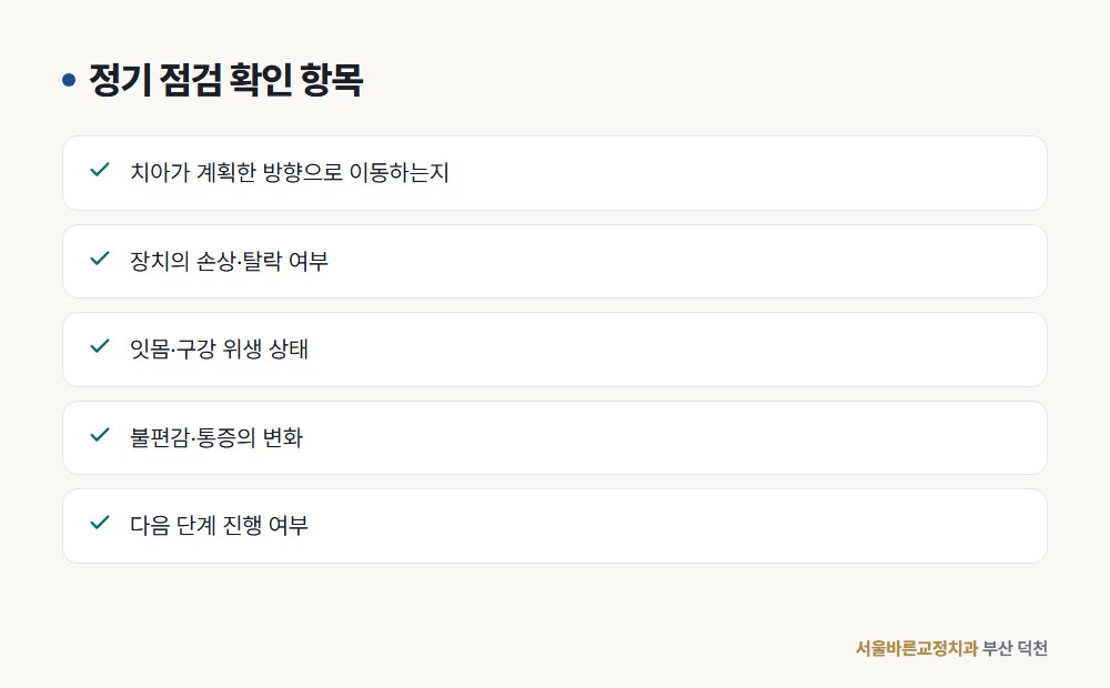 정기 점검에서 확인하는 항목 도해